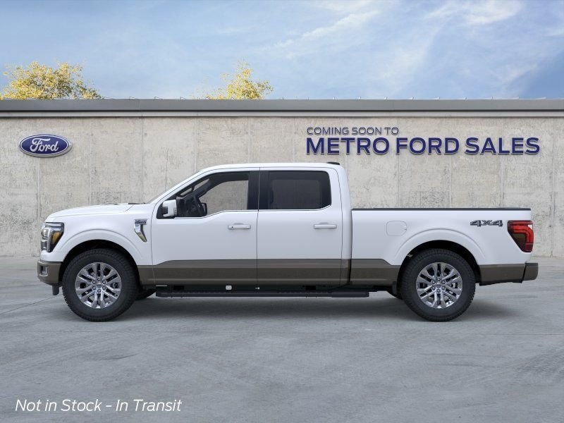 New 2026 Star White Metallic Tri-Coat Ford King Ranch image 4
