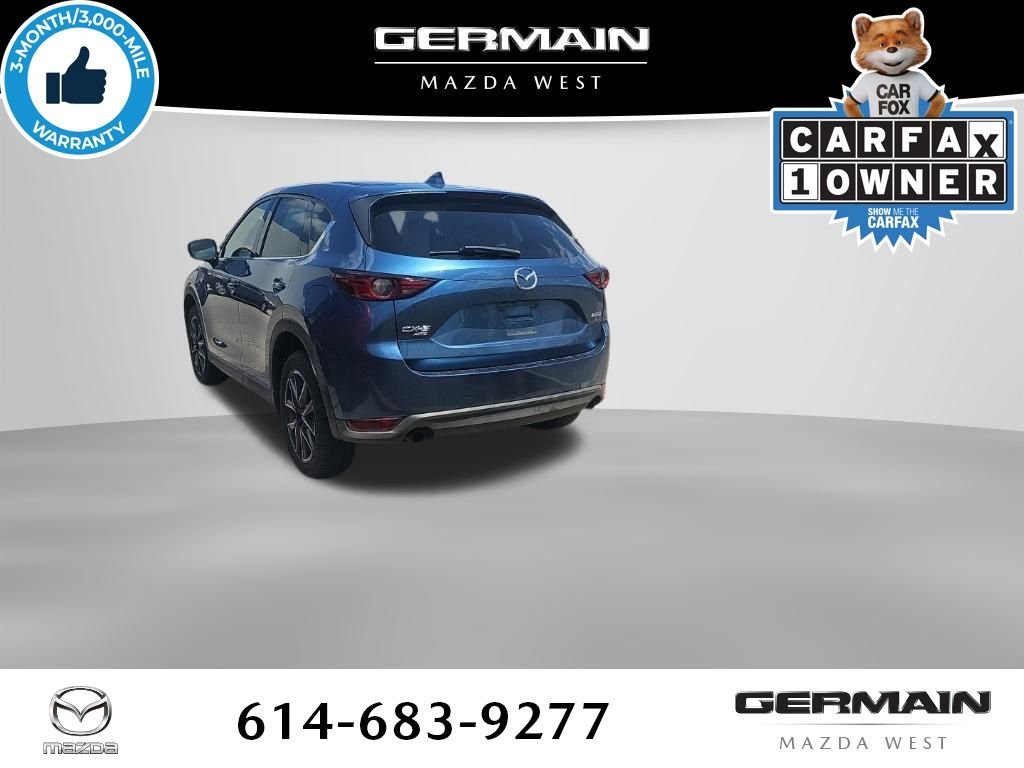 Used 2017 Blue Mazda Grand Touring image 6