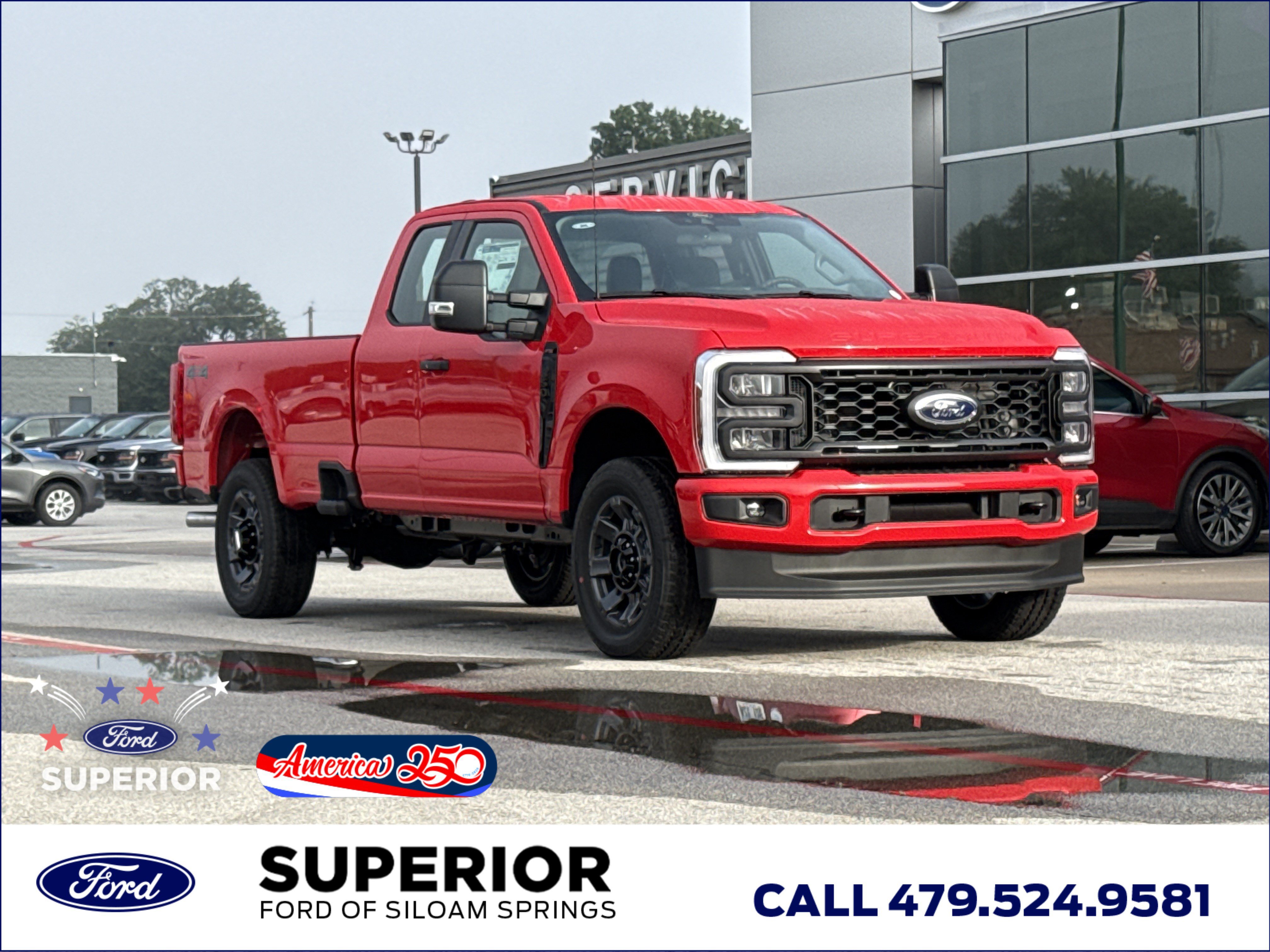New 2026 Race Red Ford XL 4WD image 1