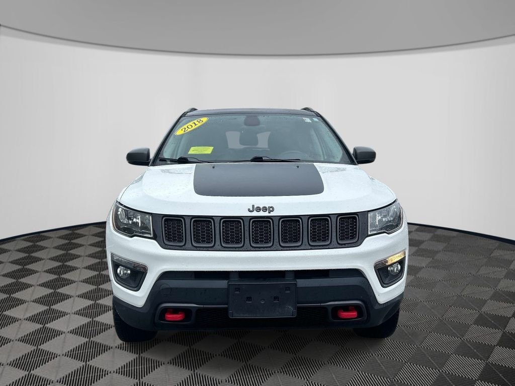 Used 2018 White Jeep Trailhawk image 8