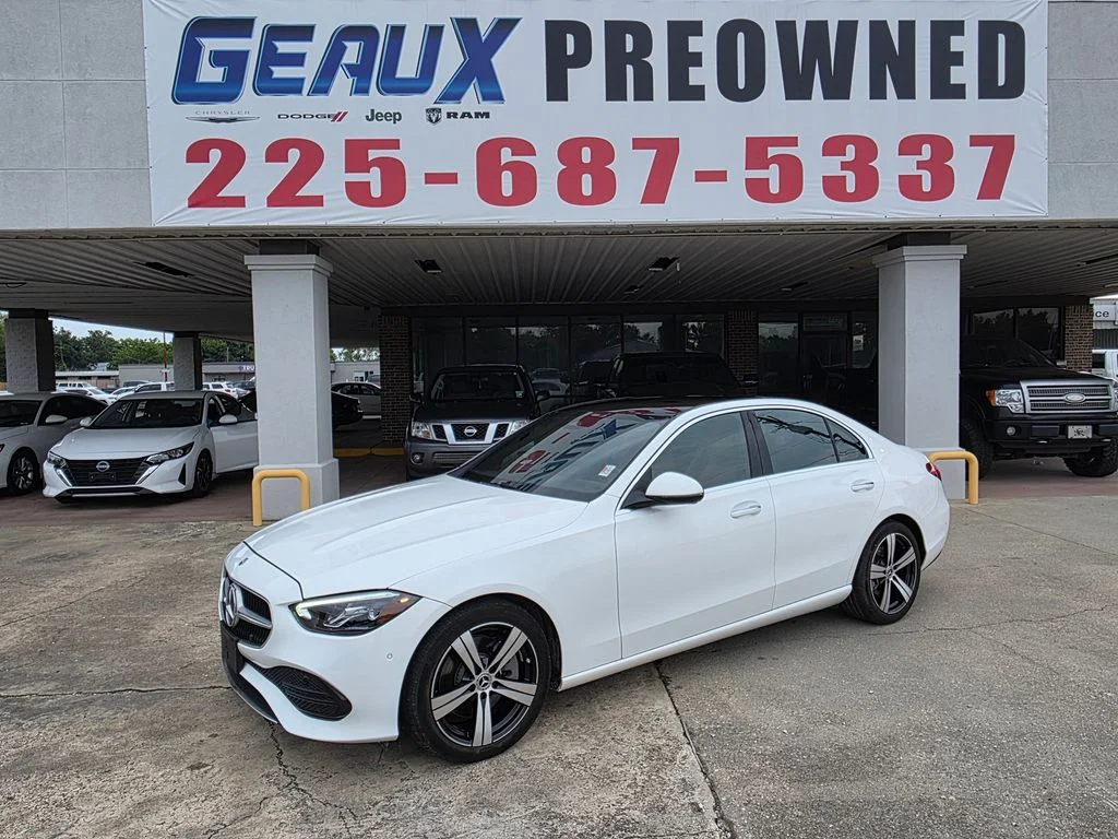 Used 2025 White Mercedes-Benz C 300 image 1