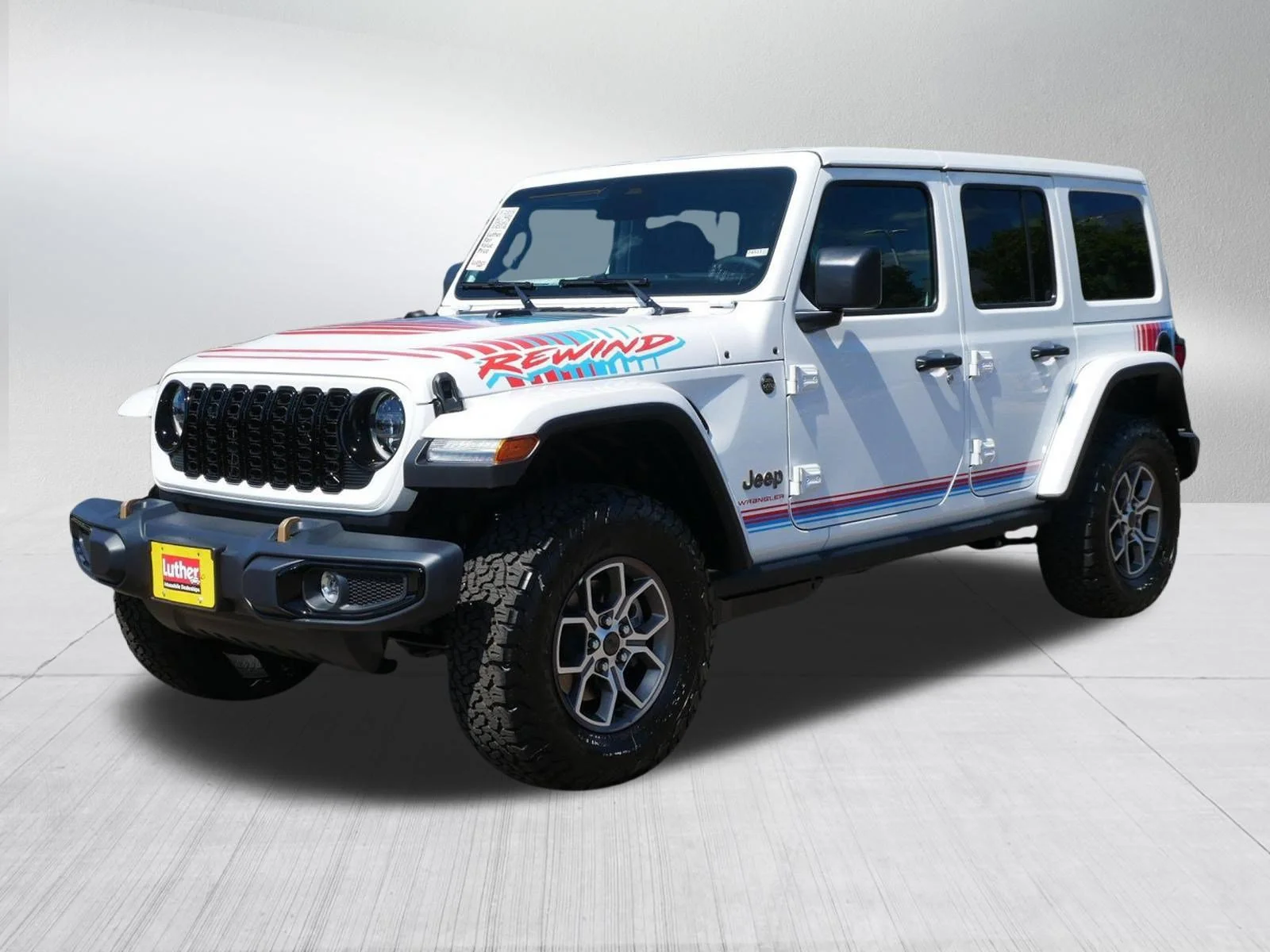 New 2026 Bright White Clearcoat Jeep Rewind image 3
