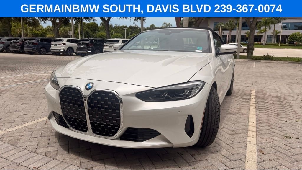 Certified Used 2024 White Metallic BMW 430i image 3