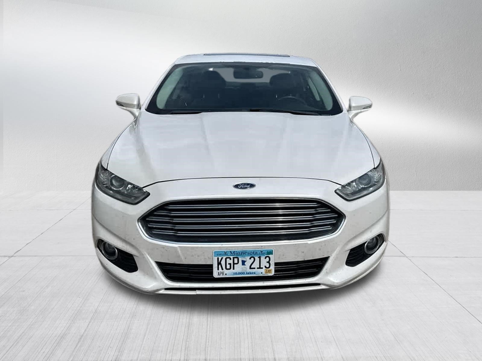 Used 2014 Ford Fusion Titanium with VIN 3FA6P0D95ER254573 for sale in Brooklyn Center, MN