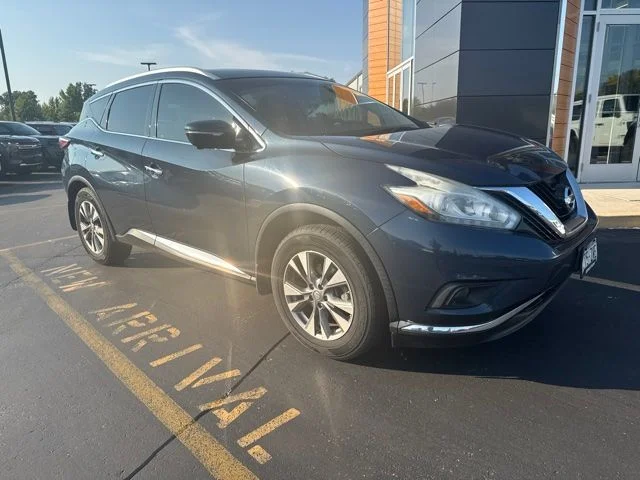 Used 2015 Nissan Murano SL with VIN 5N1AZ2MH7FN230616 for sale in Plymouth, WI