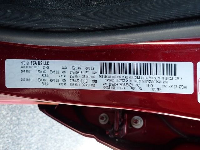 Certified Used 2019 Red Ram Big Horn/Lone Star image 19