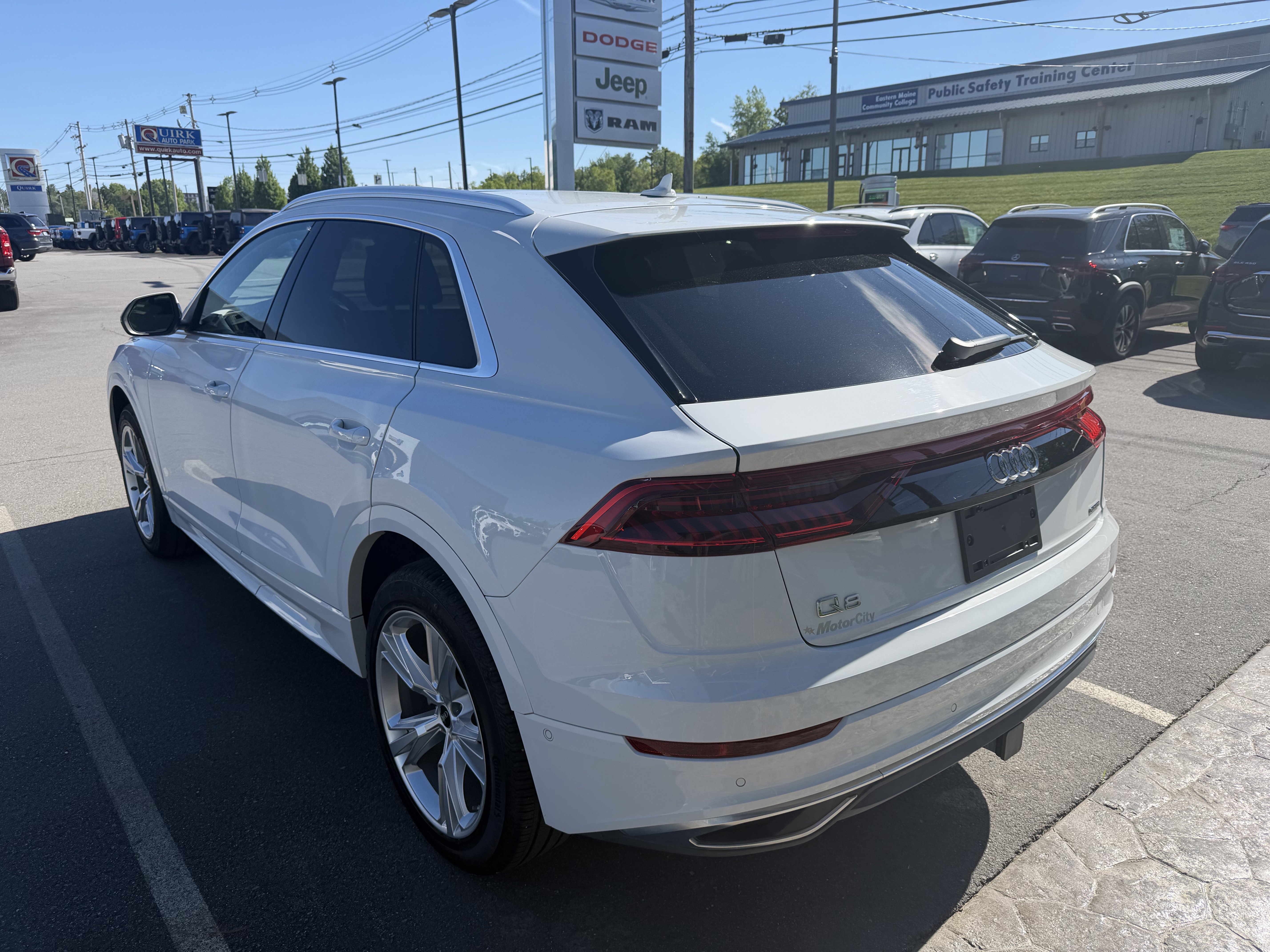 Used 2023 White Audi Premium Plus image 3