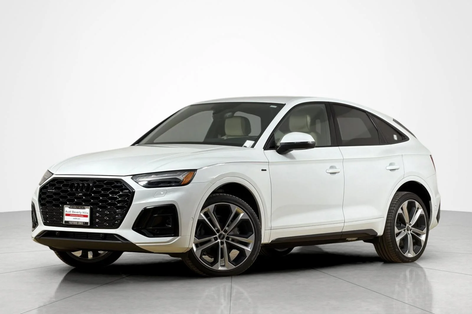 Used 2023 Glacier White Metallic Audi S line Prestige 45 TFSI quattro image 1