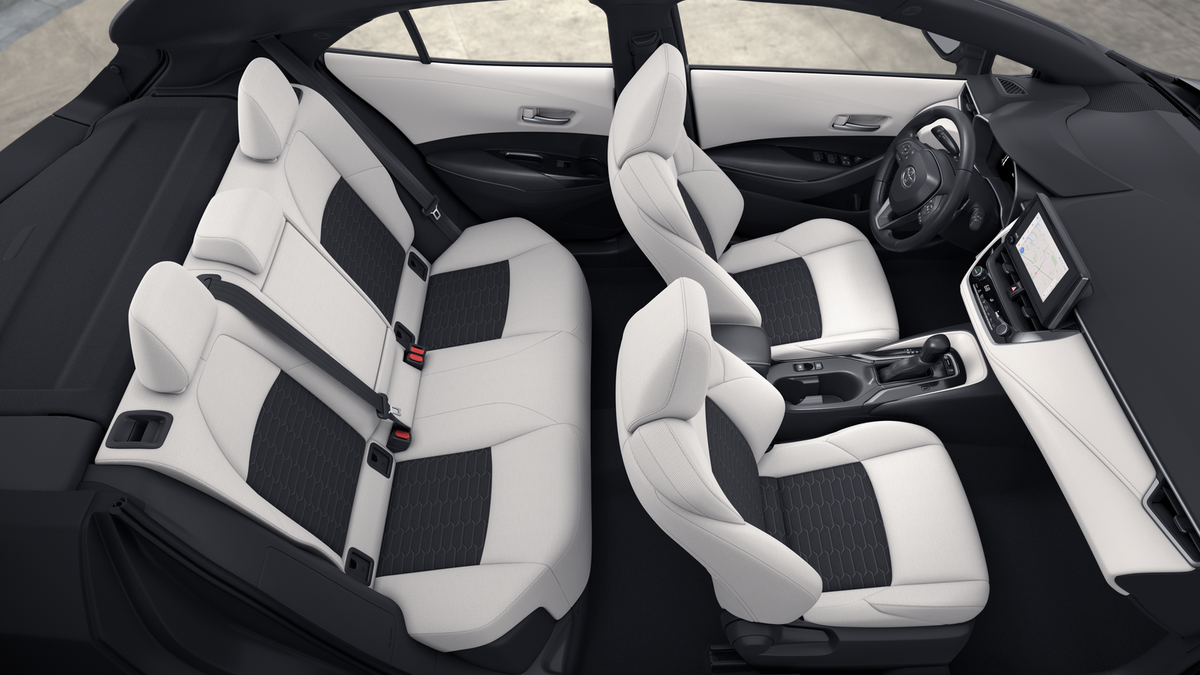 New 2027 Wind Chill Pearl with Black roof Toyota SE image 51