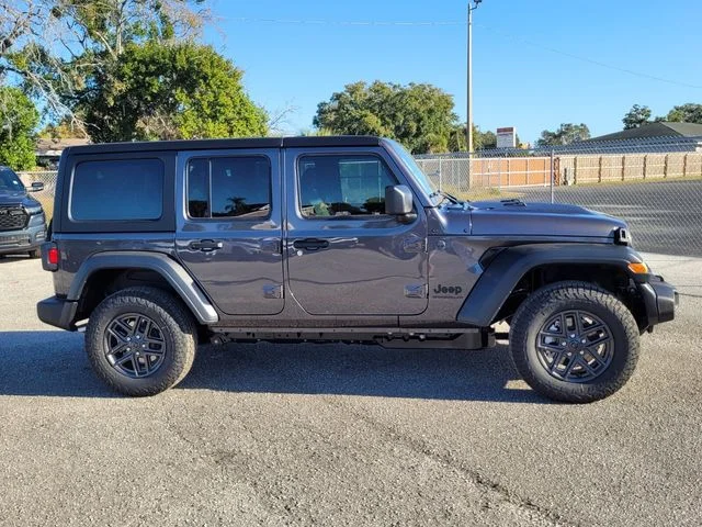 New 2026 Granite Crystal Metallic Clear-Coat Exterior Paint Jeep Sport S image 8