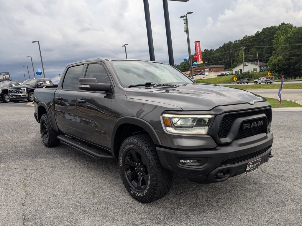 Used 2022 Granite Crystal Metallic Clearcoat Ram Rebel image 3