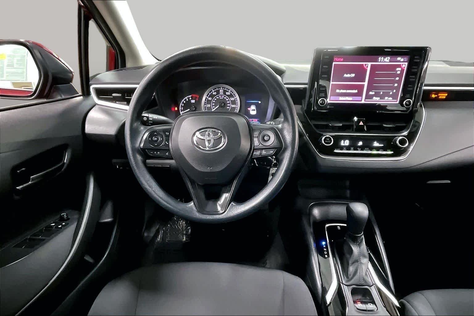 Used 2022 Ruby Flare Pearl Toyota LE image 6