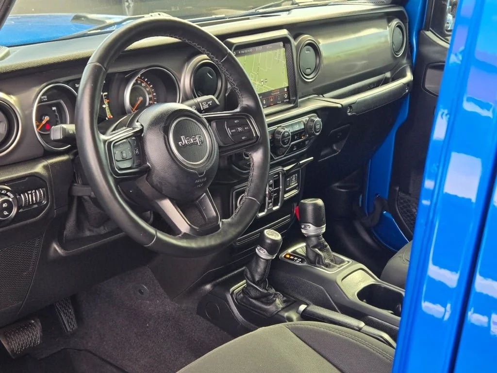 Certified Used 2021 Blue Jeep Willys image 22