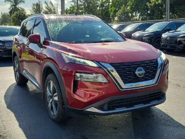 Certified Used 2023 Red Nissan SL image 3