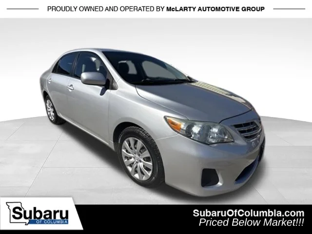 Used 2013 Silver Toyota LE image 1