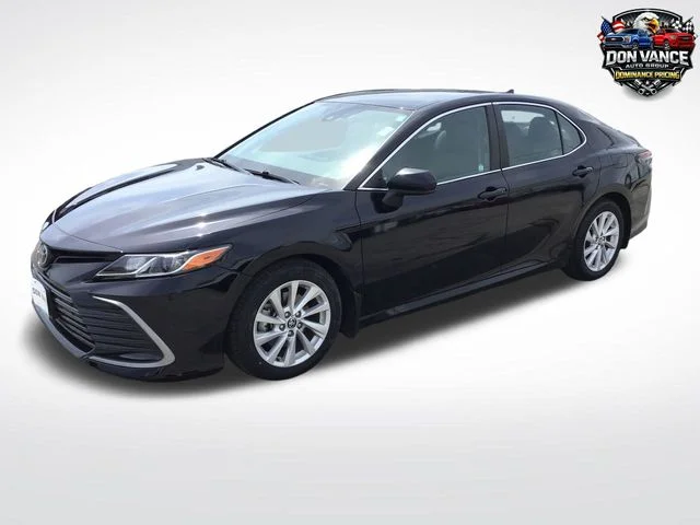 Used 2021 Black Toyota LE image 1