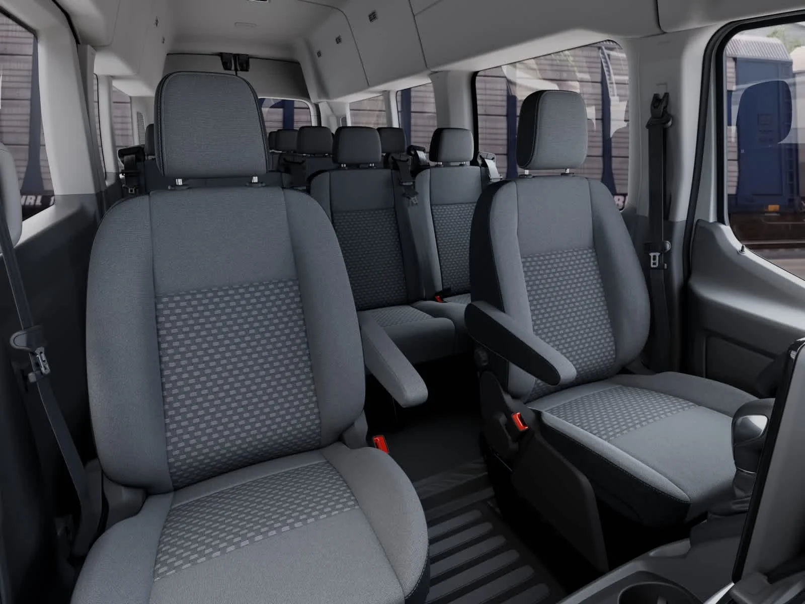 New 2027 Oxford White Ford Passenger Van XLT image 10