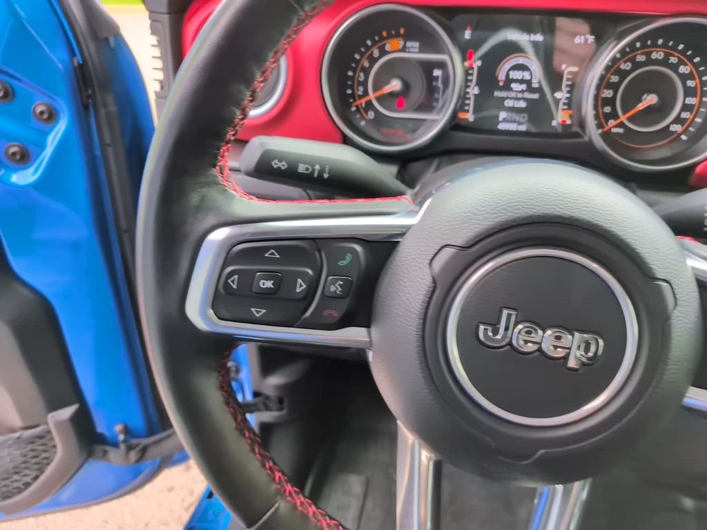Used 2023 Blue Jeep Rubicon image 26