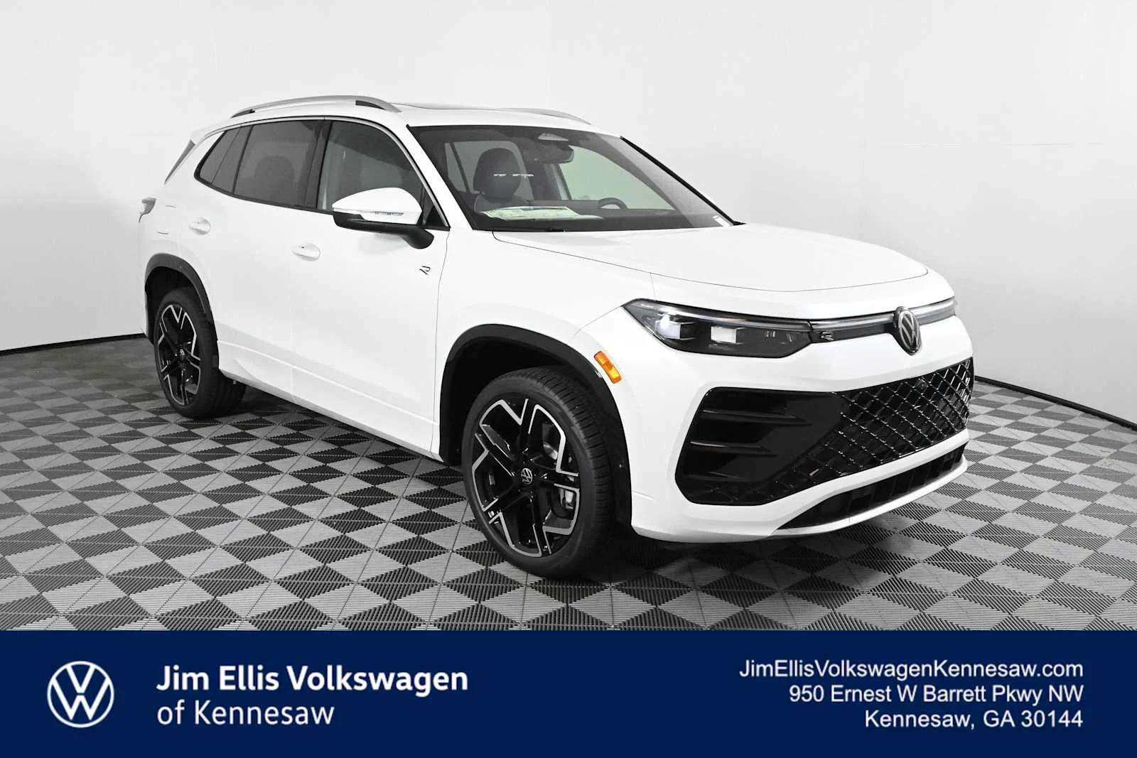 New 2026 Opal White Pearl Volkswagen SEL R-Line Turbo image 1