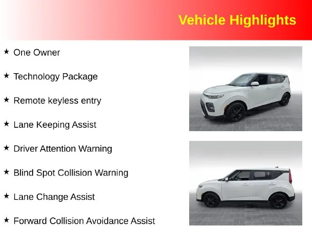 Used 2022 White Kia LX image 3