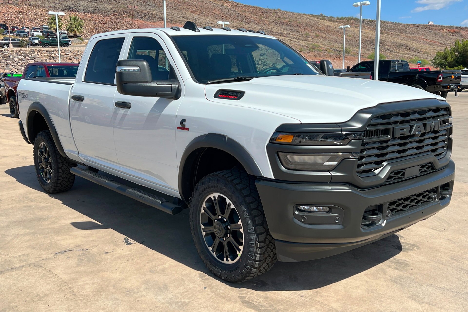 New 2026 Bright White Clear-Coat Exterior Paint RAM Warlock image 8