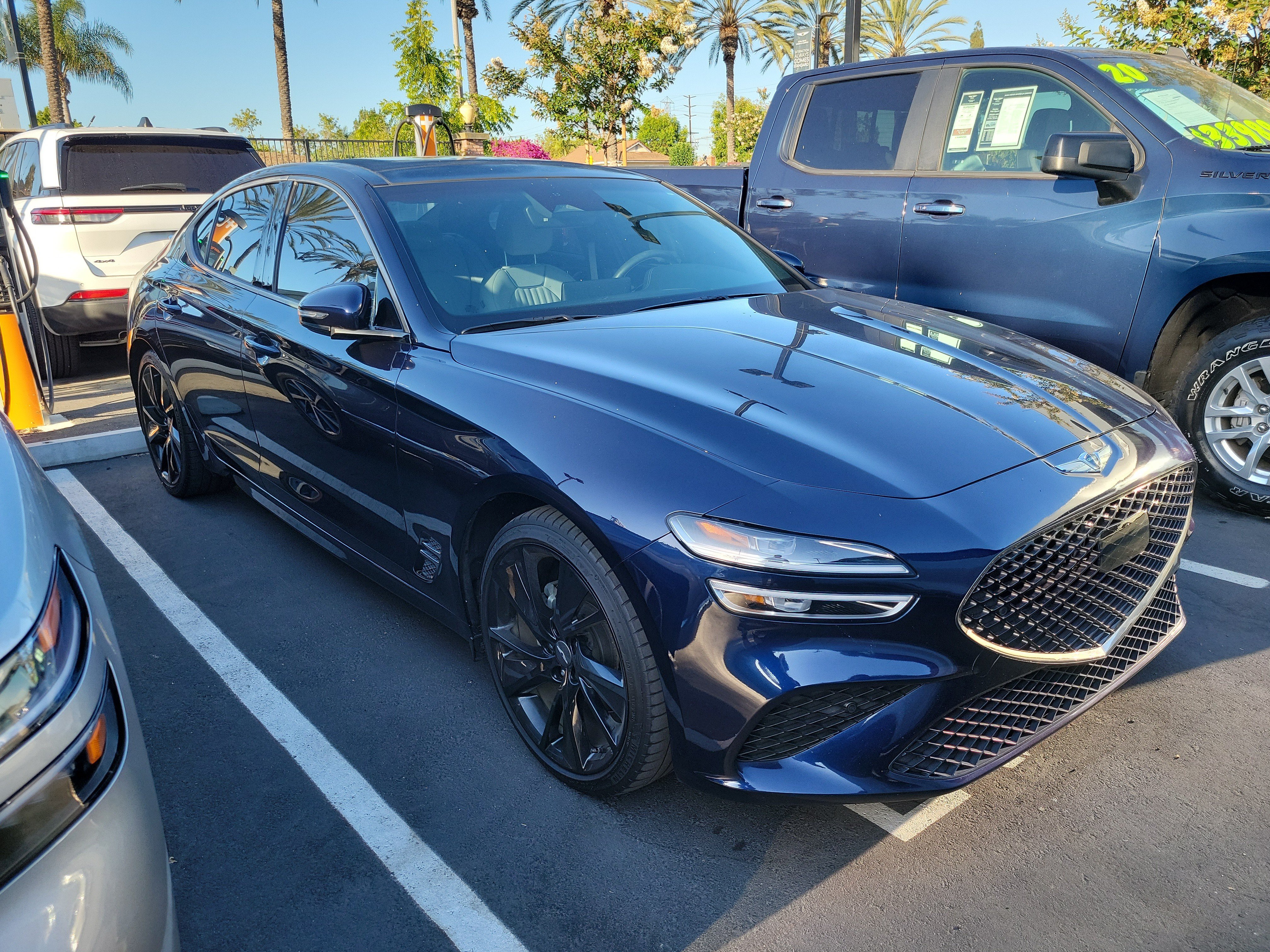 Used 2023 Capri Blue Genesis 2.0T image 2