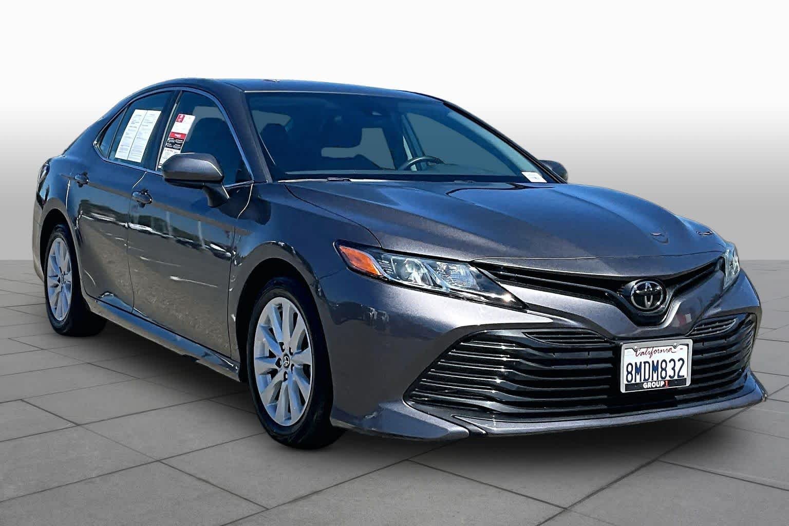 Used 2019 Predawn Gray Mica Toyota LE image 2