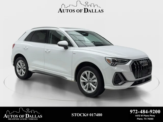 2025 Audi Q3 Premium CAM,PANO,HTD STS,BLIND SPOT,18