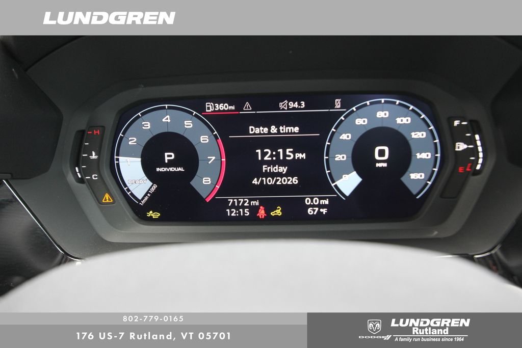Used 2025 Blue Audi 40 Premium Plus image 16