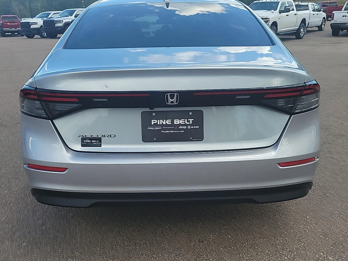 Used 2024 Solar Silver Metallic Honda EX image 11