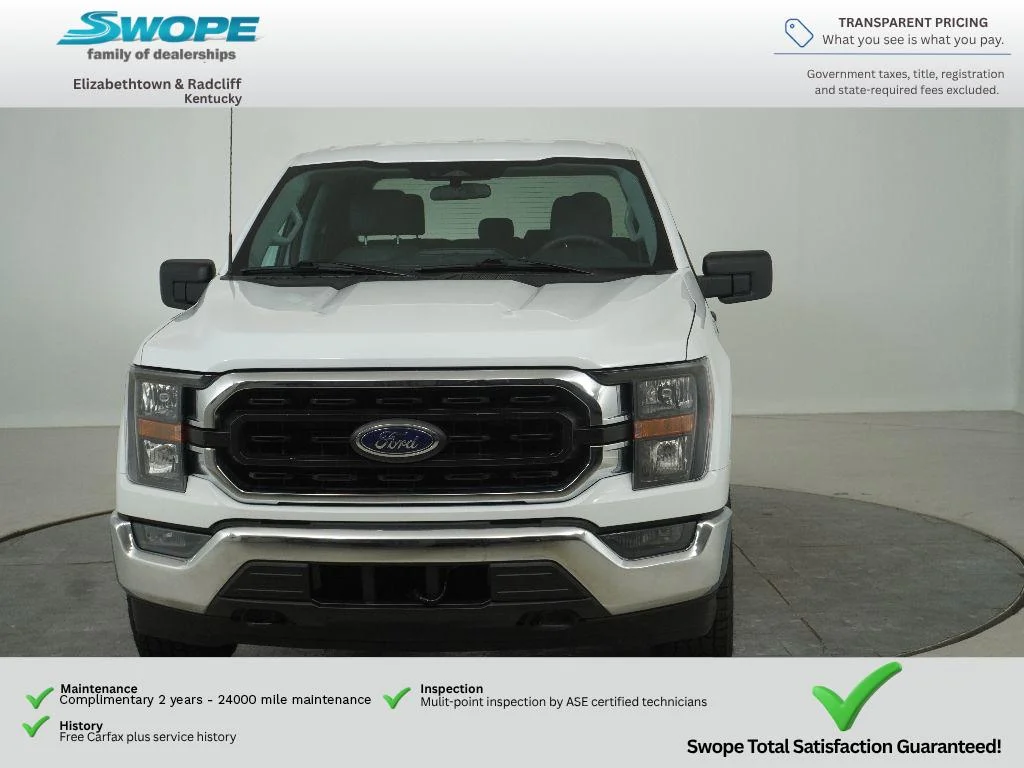 Used 2023 OXFORD WHITE Ford XLT image 12