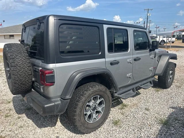Used 2021 Silver Jeep Unlimited Rubicon image 4