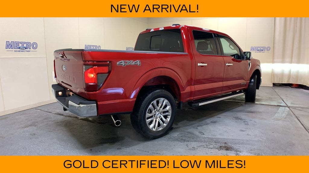 Certified Used 2024 Red Metallic Ford XLT image 3