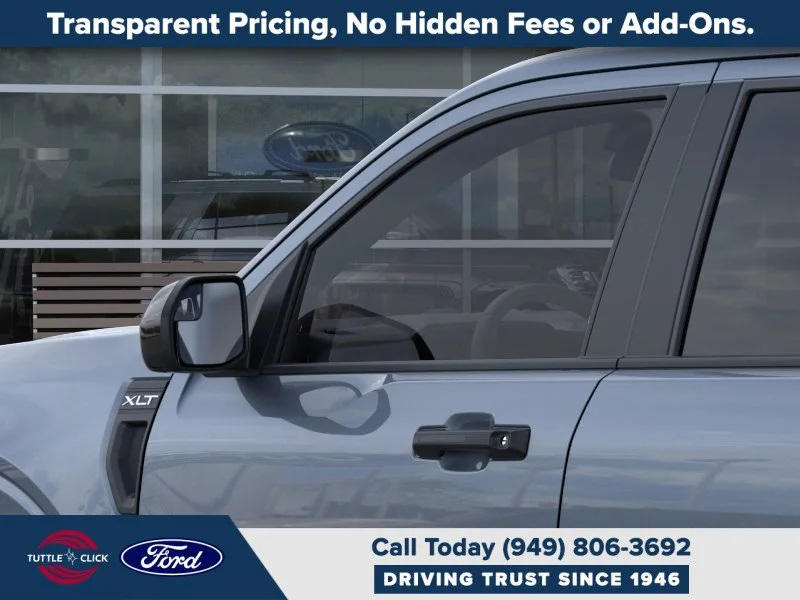 New 2025 Azure Gray Metallic Tri-Coat Ford XLT image 21