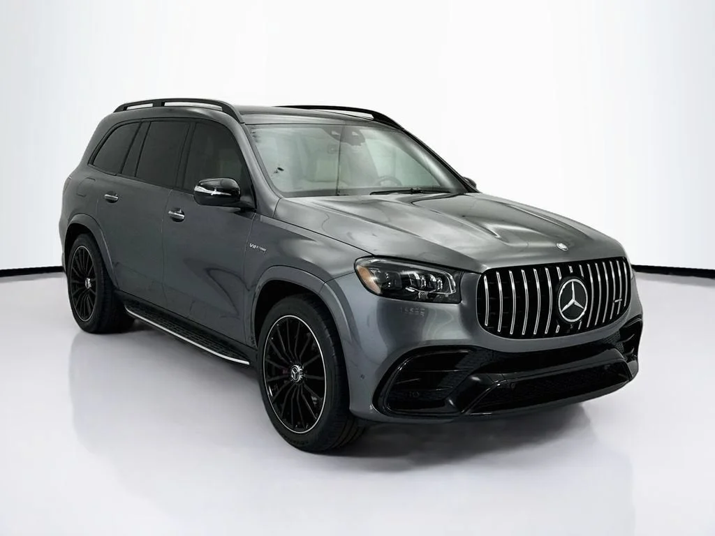 Used 2025 Gray Mercedes-Benz AMG® GLS 63 image 3