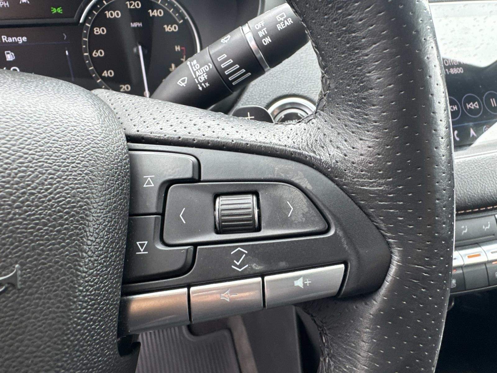 Used 2020 Stellar Black Metallic Cadillac AWD Sport image 23