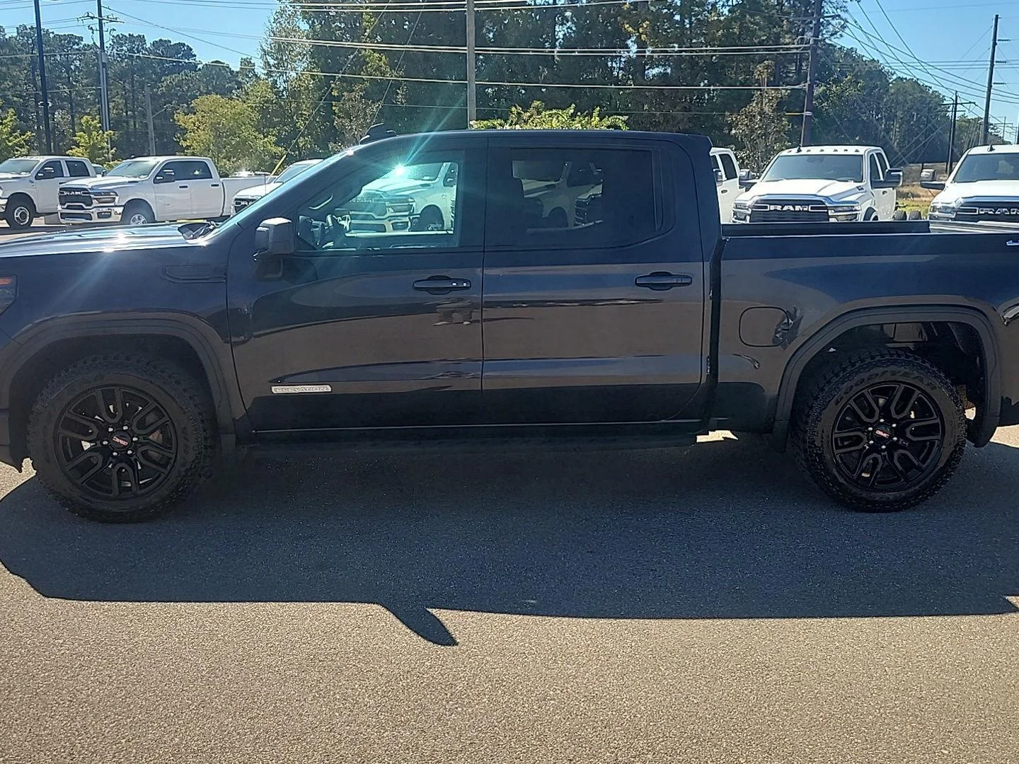 Used 2023 Titanium Rush Metallic GMC Elevation image 2
