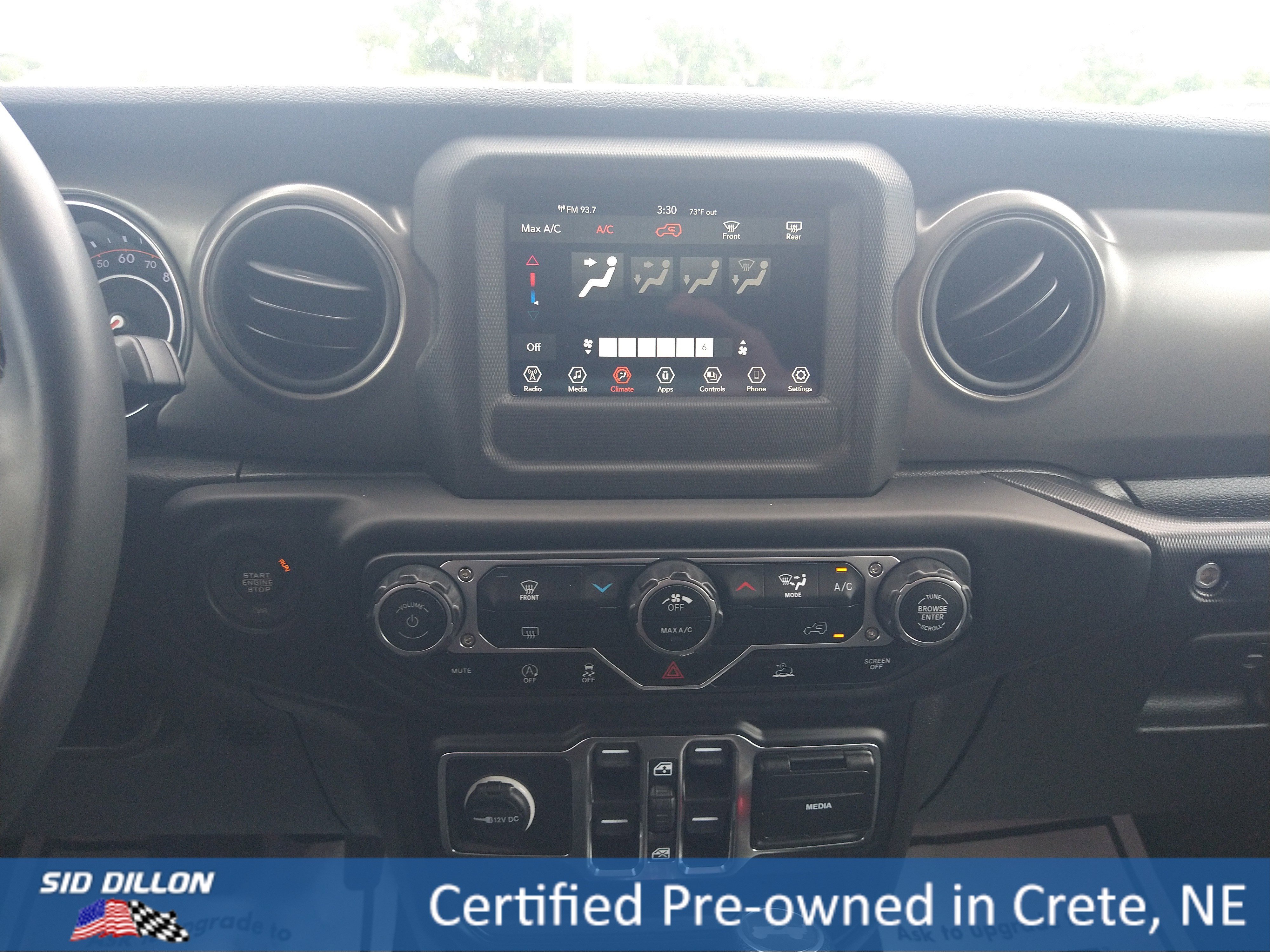 Used 2023 Bright White Clearcoat Jeep Sport S image 7