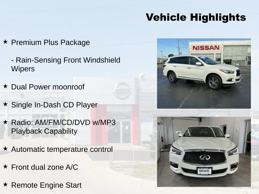 Used 2017 White INFINITI Base image 10
