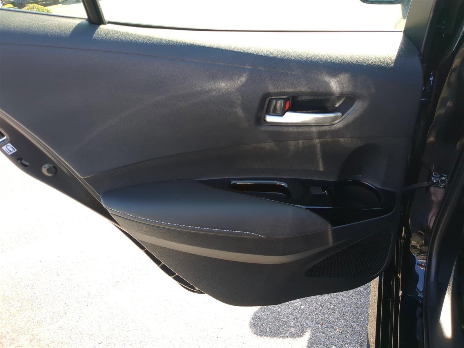 Used 2025 Midnight Black Metallic Toyota SE image 26