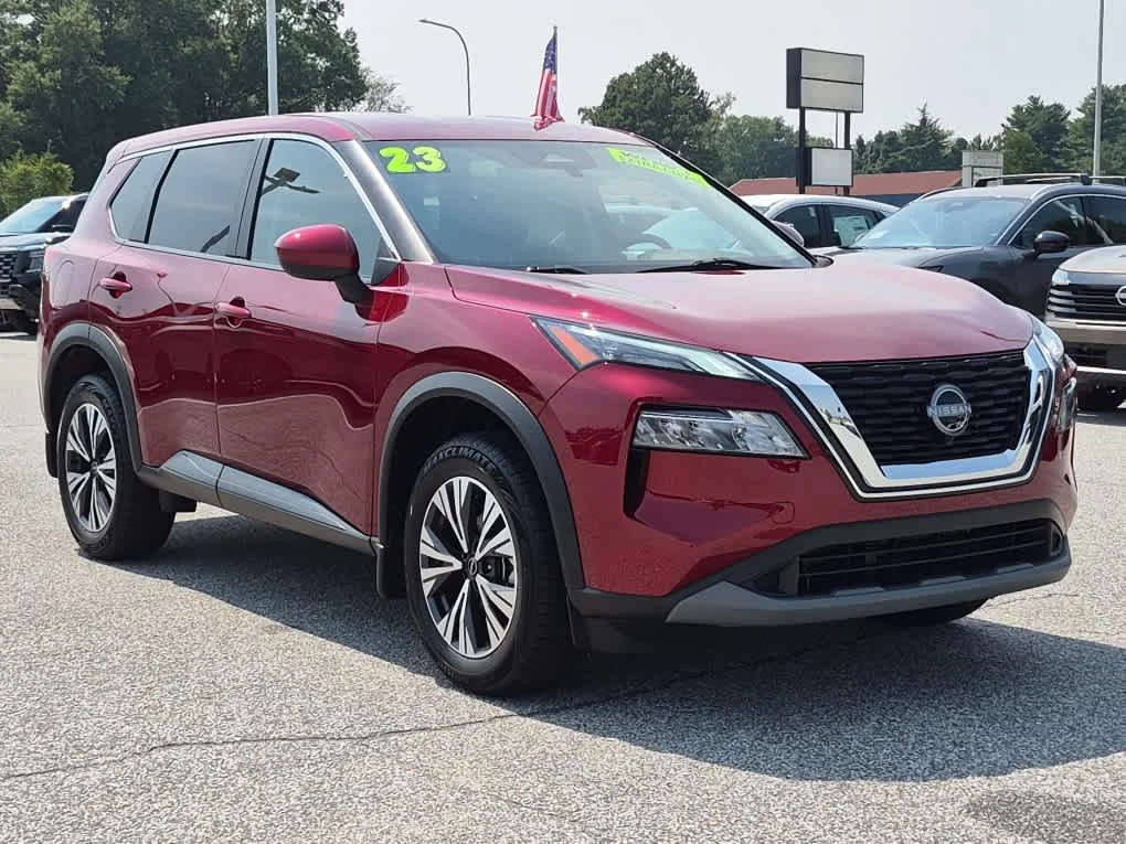 Certified Used 2023 Scarlet Ember Tintcoat Nissan SV image 2