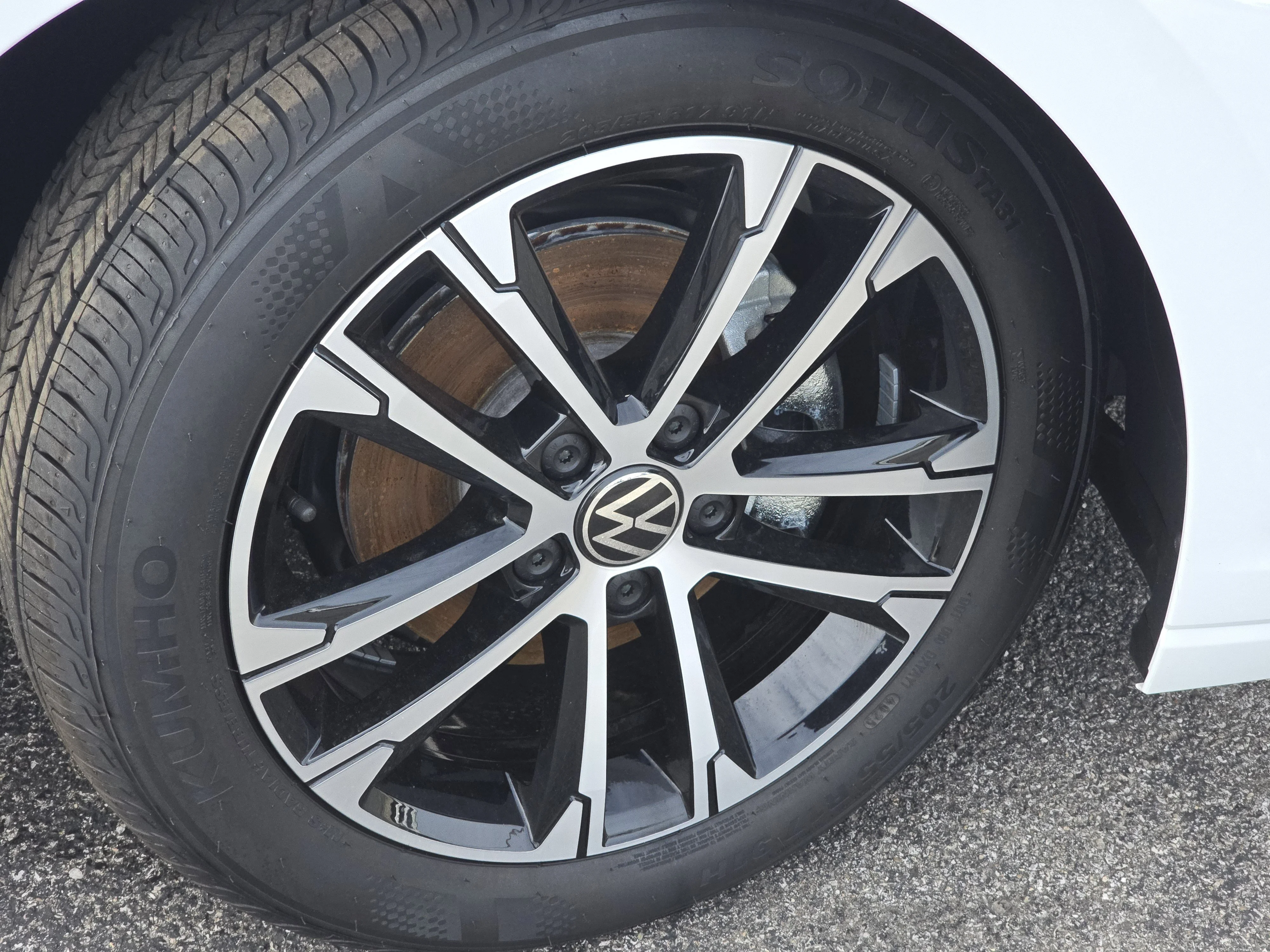 New 2026 Pure White Volkswagen Sport image 13