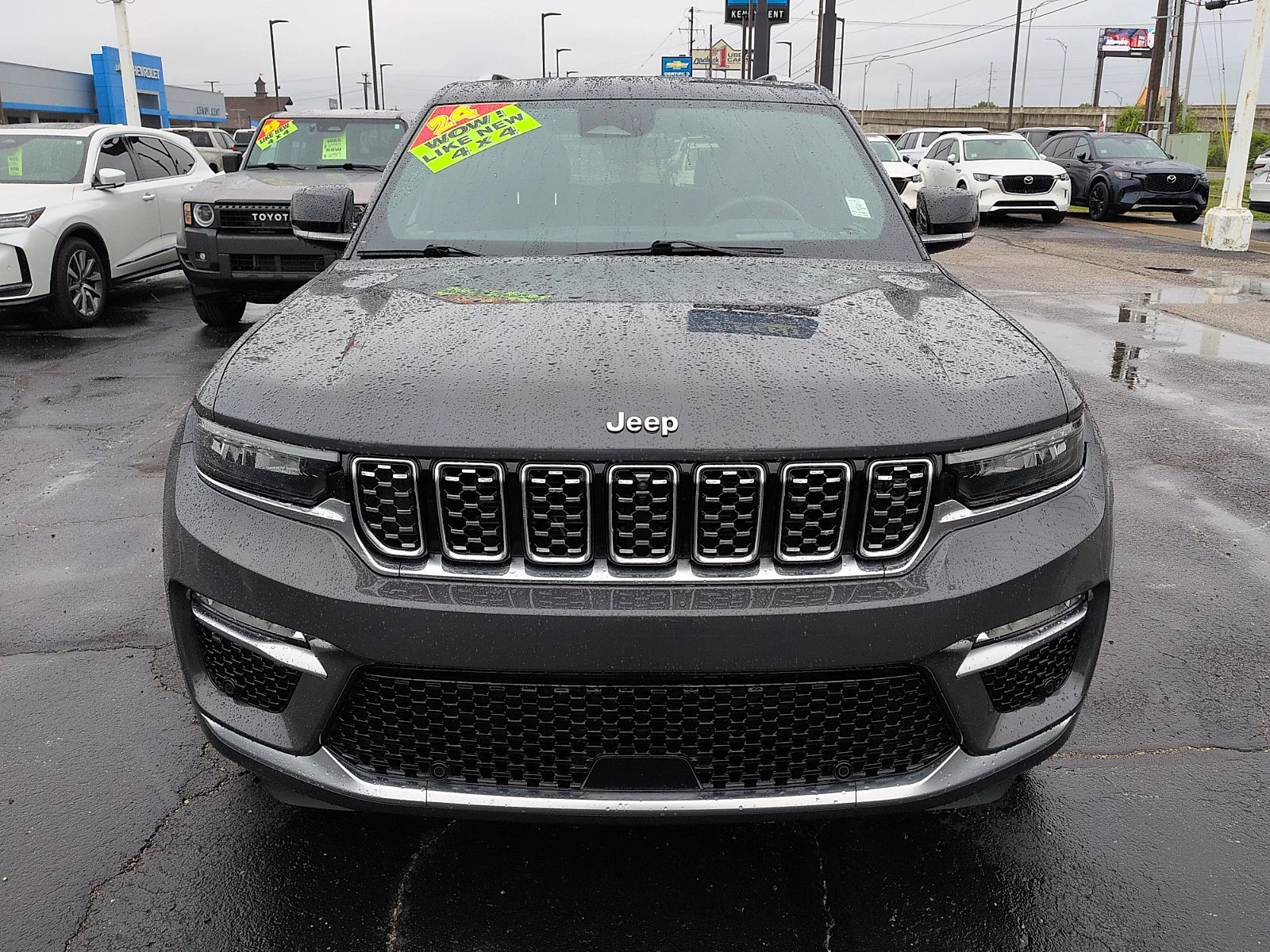 Used 2024 Baltic Gray Metallic Clearcoat Jeep Summit Reserve image 3
