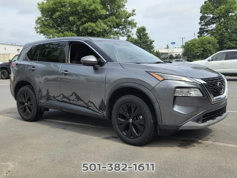Used 2021 Gun Metallic NISSAN FWD SV image 7
