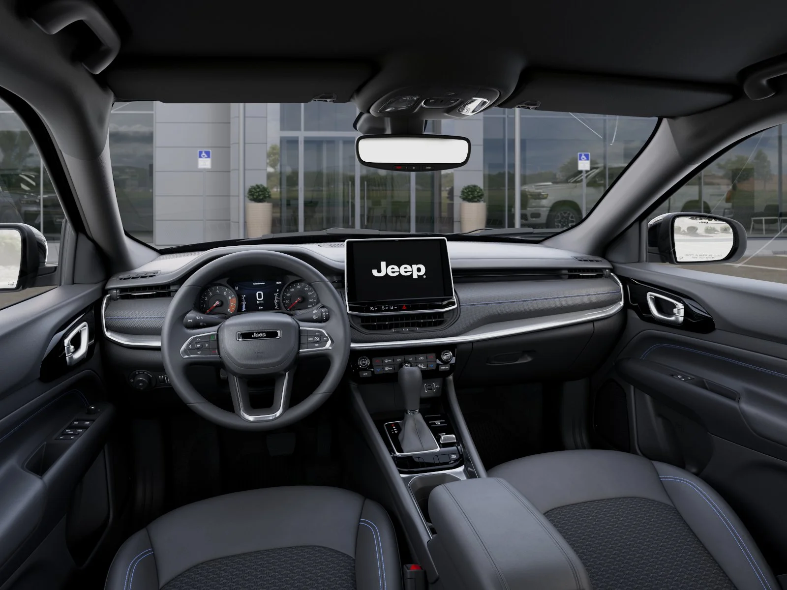 New 2026 Diamond Black Crystal Pearl-Coat Exterior Paint Jeep Latitude image 40