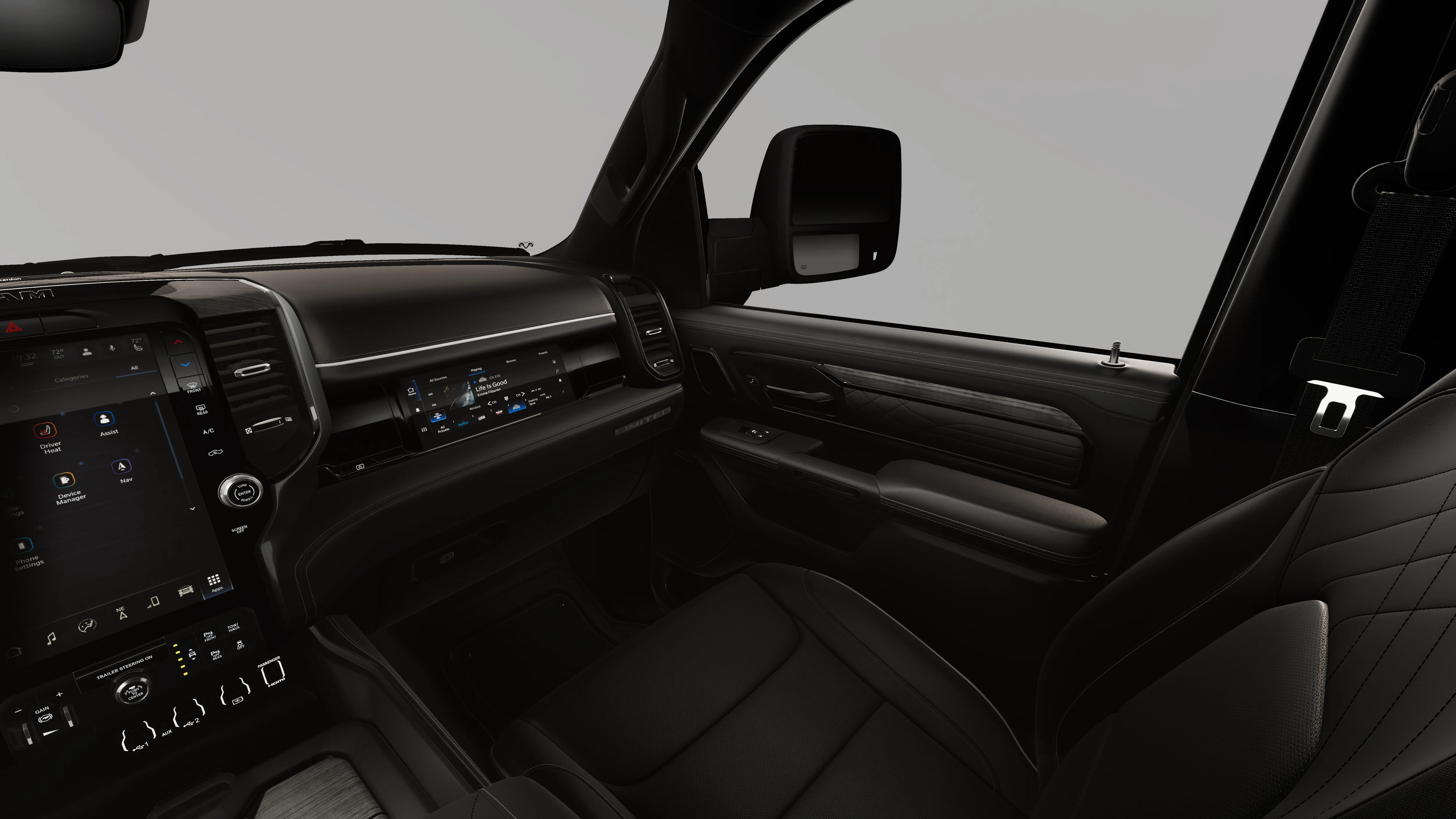 New 2026 Forged Blue Metallic Exterior Paint RAM Limited image 7