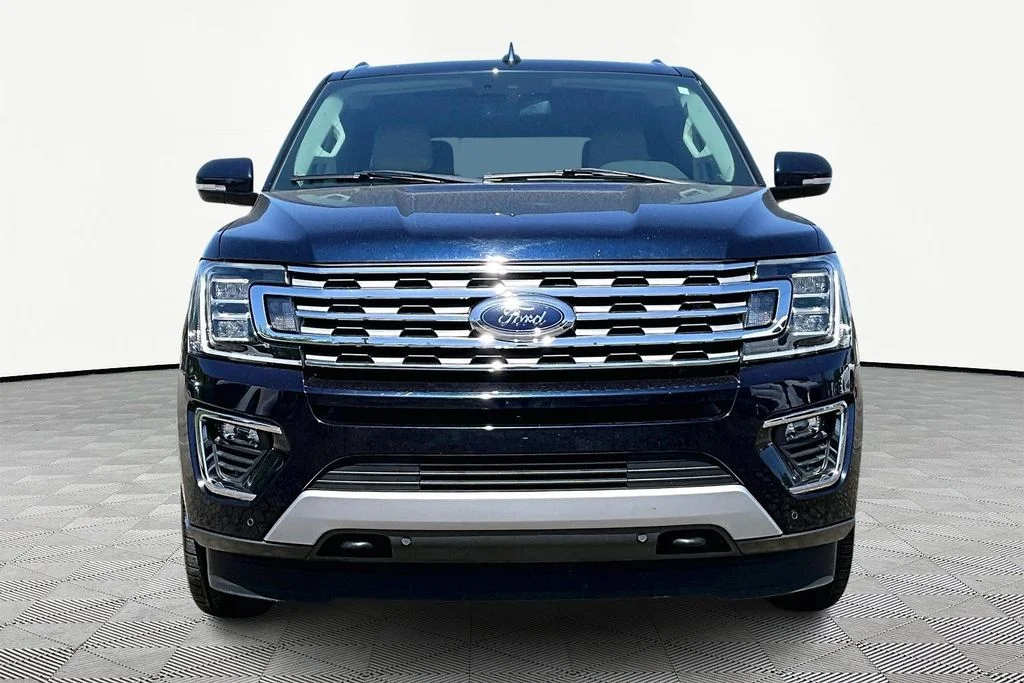 Certified Used 2021 Blue Metallic Ford Limited image 3