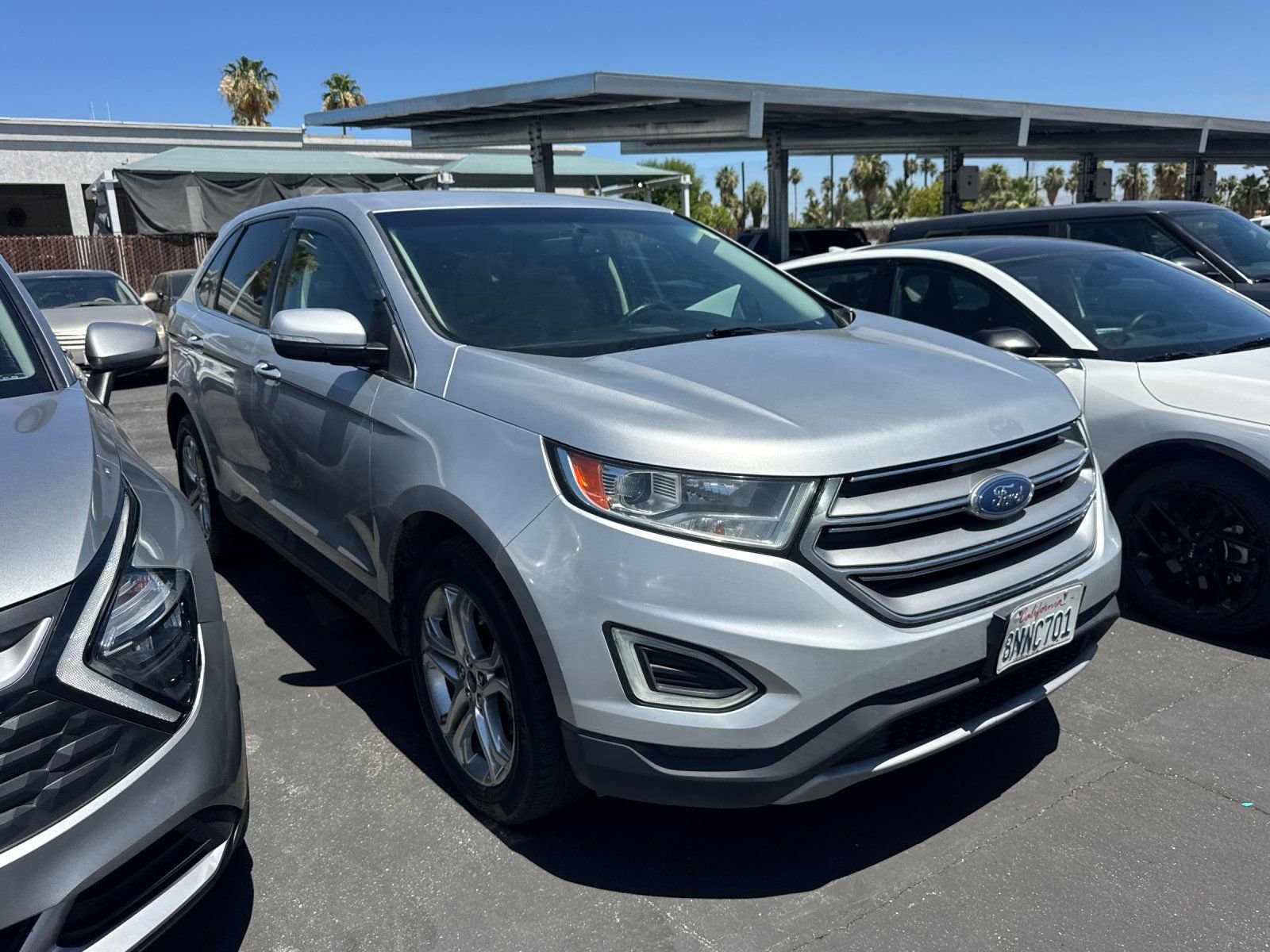 Used 2017 Ford Edge Titanium with VIN 2FMPK3K97HBB29400 for sale in Cathedral City, CA