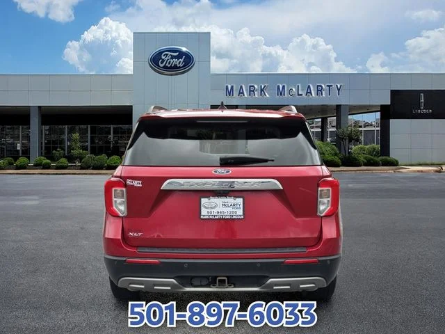 Used 2021 Red Ford XLT image 4