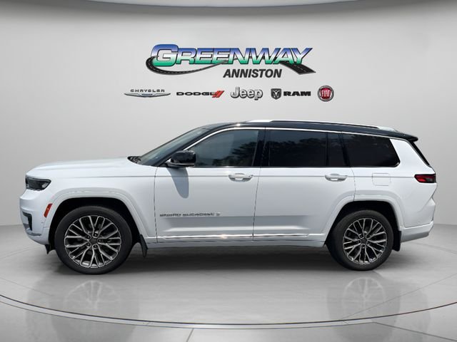 Used 2023 Bright White Clearcoat Jeep Summit Reserve image 3